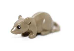 1 Nuevo LEGO Ratón Rata Bronceado Oscuro con Ojos Negros 38635 Roedor Minifigura - Imagen 1 de 5