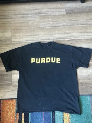 Purdue XLARGE NCAA MV Sport Heavyweight Vintage TShirt 90s Y2K - Image 1 of 3