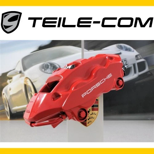 Porsche 911 997 Turbo sillín fijo/pinza de freno rojo IZQUIERDO 99735242512 Foto 1 de 1