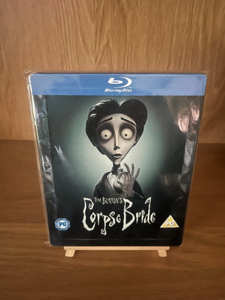 CORPSE BRIDE (2005) Entertainment Store Exclusive Blu-ray UK Steelbook. OOP - Image 1 of 4