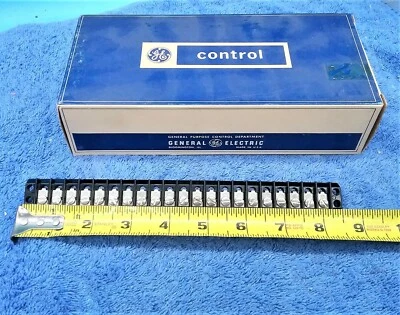 1 NOS  GE CR151D10421  21 POSITION WIRE-TO-BOARD TERMINAL BLOCK - Image 1 of 4