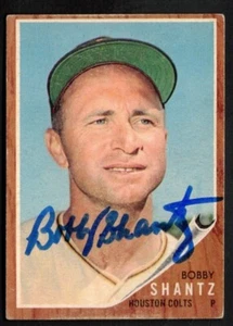1962 Topps Bobby Shantz Card #177 Autograph Signed Colts - Picture 1 of 1