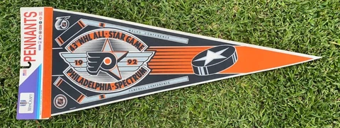NHL ALL STAR GAME 1992 -PHILADELPHIA FLYERS-SPECTRUM-OFFICIALLY LICENSED PENNANT Cover