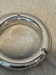 PIANGONDA HIGH END STERLING SILVER BAND - ITALY - Picture 1 of 8