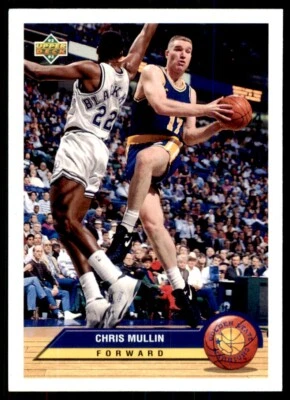 1992-93 Upper Deck Chris Mullin Golden State Warriors #P14 - Image 1 of 2