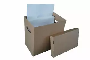 Vinyl Record Storage Box for 12" Records LP's 5 pack - Bild 1 von 1