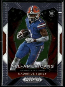 2021 Panini Prizm Draft Picks - All-American #195 Kadarius Toney (RC) - Picture 1 of 2