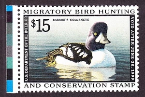 US RW65 $15 Duck Hunting Mint XF OG NH SCV $42.50 - Picture 1 of 2