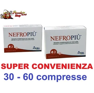 Nefropiu 30-60 cpr mangime complementare cane gatto sostegno funzionalità renale - Foto 1 di 3