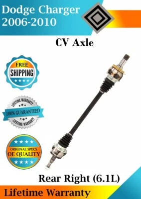 Nuevo eje CV trasero derecho OE para Dodge Charger 2006-2010 6,1 L garantía de por vida Foto 1 de 4