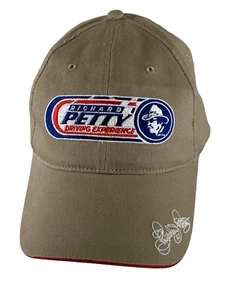 Richard Petty Driving Experience Adult Adjustable Size Cap Hat #43 Tan NWOT! - Picture 1 of 6