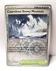 Pokémon TCG - Calamitous Snowy Mountain - 174/193 - Rev Holo - Paldea Evolved NM - Bild 1 von 1