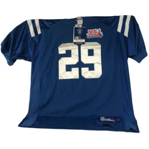NWT Indianapolis Colts Reebok On Field Super Bowl XLI Joseph Addai Jersey Sz 54 - Picture 1 of 15