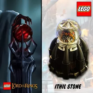 GENUINE LEGO • LOTR SAURON's PALANTIR • ITHIL STONE of BARADUR 10333 3626pb3607 - Imagen 1 de 8