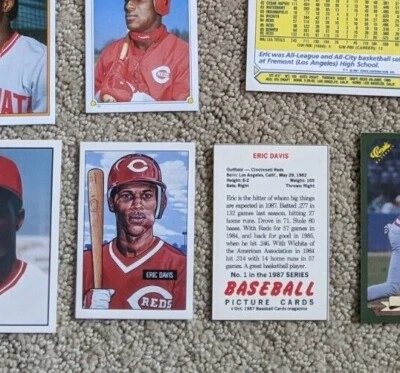 U Pick from 90+ Different Eric Davis items - Image 1 of 4