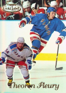 1999-00 Topps Gold Label Hockey Class 1 #14 Theo Fleury