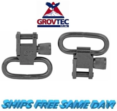 GrovTec 1 Inch Locking Sling Swivels Steel, 2 PACK NEW!! # GTSW01 - Image 1 of 4