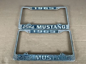 1965 Ford Mustang License Plate Frame 1965-C - Picture 1 of 9