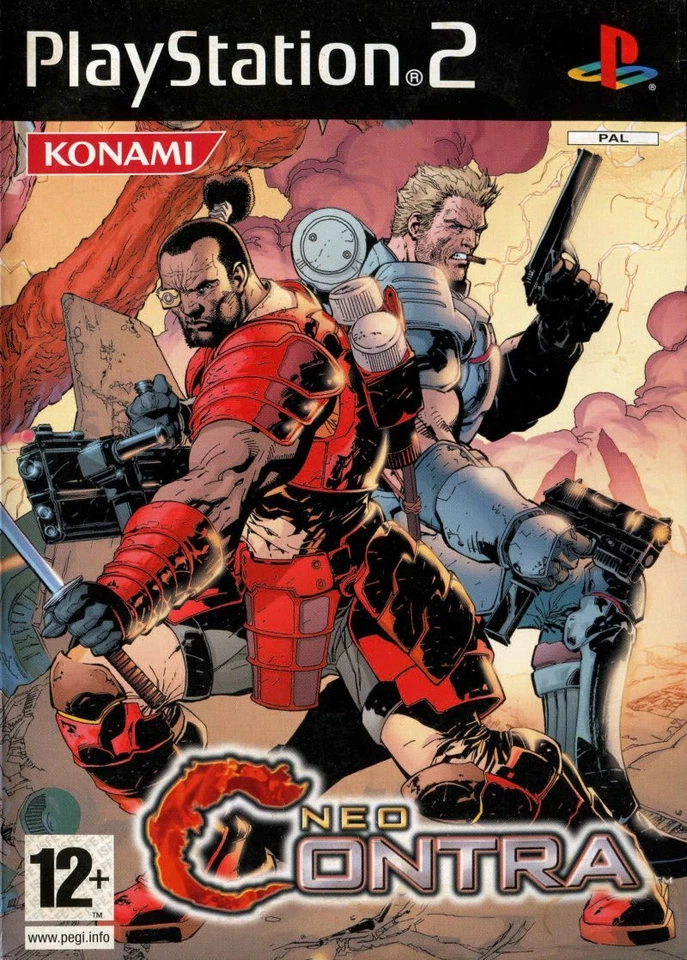 Neo Contra pal ita completo sony ps2