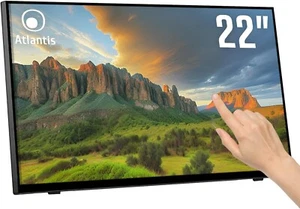 ATLANTIS A05-T22A-VHDM Monitor Touch 22 pollici, schermo 22"Touchscreen Full HD - Foto 1 di 11