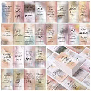 240 Pcs Bible Verse Cards Scripture Cards Prayer Affirmation Cards Christian - Picture 1 of 6