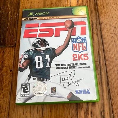 ESPN NFL 2K5 ( Xbox Game , 2004) Complete in Box CIB - Image 1 of 3