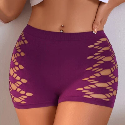 4 Pack Lot Sexy Womens Boyshorts Boxer Shorts Panties Underwear Underpant Cotton - Image 1 of 4