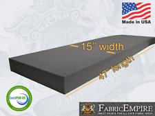 15x47 Firm Rubber Foam Sheet Premium Seats Cushion Upholstery USA MADE - NF33