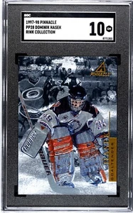 1997-98 PINNACLE RINK COLLECTION Dominik Hasek PP28 GRADED 1/1 SGC GEM MINT 10 - Picture 1 of 2