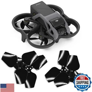 Master Airscrew 3-Blade Upgrade Propellers for DJI Avata - Black, 4 pcs - Picture 1 of 5