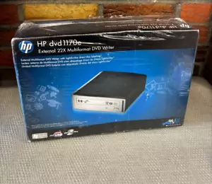 New HP dvd1170e External Multiformat DVD CD RW DVD Writer - Picture 1 of 4