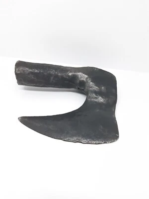 Ancien doloire hache tonnelier sabotier charpentier outil métier Art Populaire - Photo 1/4