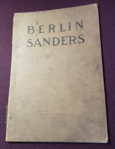 Levigatrici Berlin La macchina di Berlino funziona levigatrice catalogo primi '900 HTF altri D - Foto 1 di 22
