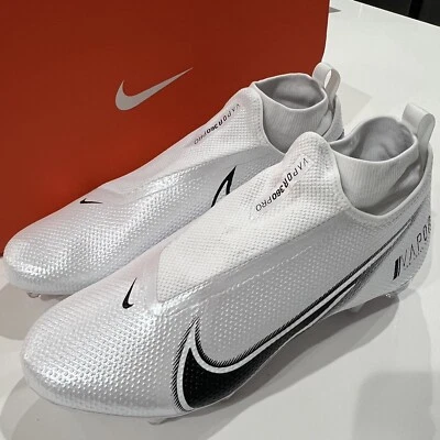 Chuteiras de futebol destacáveis Nike Vapor Edge Pro 360 brancas tamanho 11 W novas com etiquetas DO1143-100 - Imagem 1 de 4