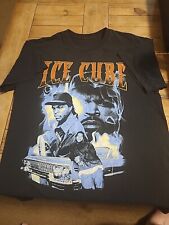 Ice Cube Shirt Mens Small Front Graphic Long Sleeve Crew Neck Hip Hop Music