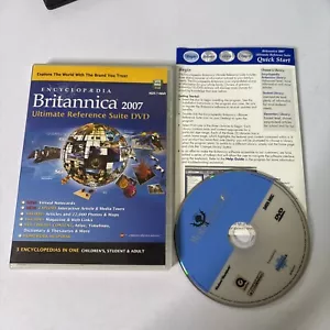 Encyclopaedia Britannica Ultimate Reference Suite 2007 DVD-ROM - Picture 1 of 5