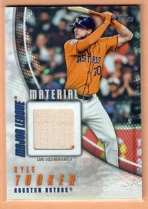 2025 Topps Series 1 Kyle Tucker Major League Material Bat Astros #MLM-KT SP - Picture 1 of 2