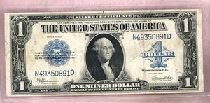 1923 ~ $1 ~ LARGE SILVER CERTIFICATE NOTE ~ CH VF - Picture 1 of 2