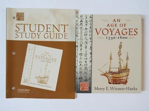 Lot 2 An Age of Voyages 1350-1600 Text & Student Study Guide Books Wiesner-Hanks - Bild 1 von 2