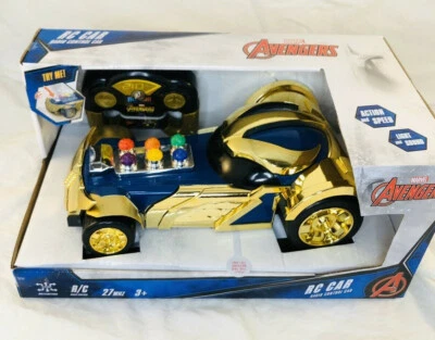 Carro de controle de rádio Marvel Avengers Thanos controle remoto Walgreens exclusivo 2019 27mhz 10Lon - Imagem 1 de 4