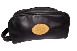 Bolsa de aseo negra kit de afeitado lacrosse viaje baño maquillaje aseo - Imagen 1 de 8