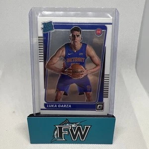 2021-22 Donruss Optic Luka Garza #164 Rated Rookie RC Pistons - Picture 1 of 2