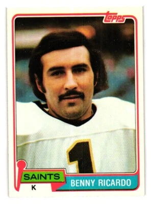 1981 Topps - #306 Benny Ricardo - Image 1 of 2