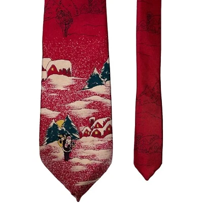 Pure Silk de Wembley ~ Corbata para árbol de Navidad ~ 58" de largo Foto 1 de 4