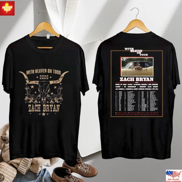 Camiseta Zach Bryan on Tour 2026, Camiseta Zach Bryan Bull Skull, Camiseta Zach Bryan - Imagem 1 de 3
