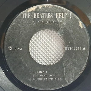 THE BEATLES /HELP /DIZZY MISS LIZZY / THAILAND EP 45 THAI - Picture 1 of 6