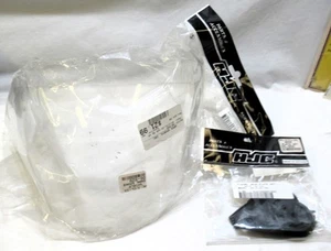 HJC MOTORCYCLE VISOR HELMET MODEL HJ-11 AC-3 CL-33 Clear andBase Plate Set - Picture 1 of 5