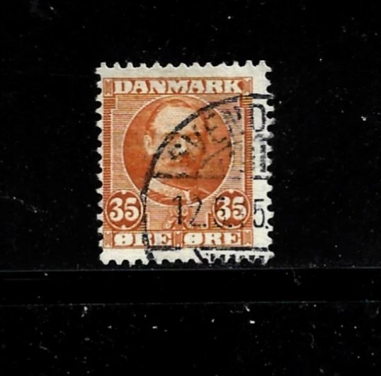 Sello de Dinamarca Scott # 76-35o-usado/LH-NG-1912 Foto 1 de 1