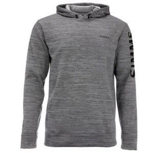 Simms Men's Heather Gray Challenger Hoodie Sweatshirt XXL - Picture 1 of 6