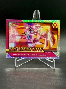 2025 TOPPS FINEST X-MEN '97 GREATEST HITS GH20 HIS NAME WAS GAMBIT, REMEMBER IT - Picture 1 of 1
